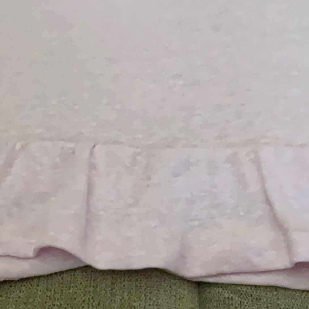 Sonoma Light Pink Sheer peplum Top, NEW, Size Sm, lightweight. - Picture 8 of 8